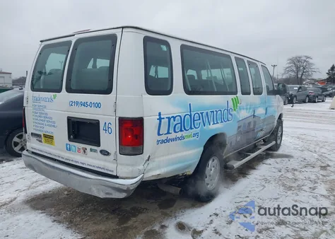 2012 Ford E-350 Super Duty Xlt z USA, uszkodzony, nr VIN 1FBSS3BL7CDA57499